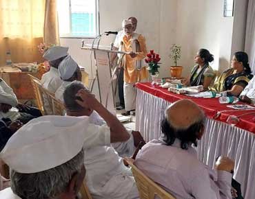 Senior Citizen Talks in Function