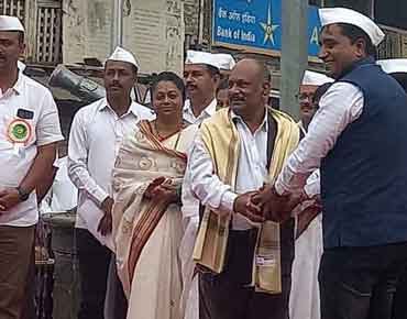 Dr. Ladgaonkar felicitated by Grampanchayat Kodoli - 26 January